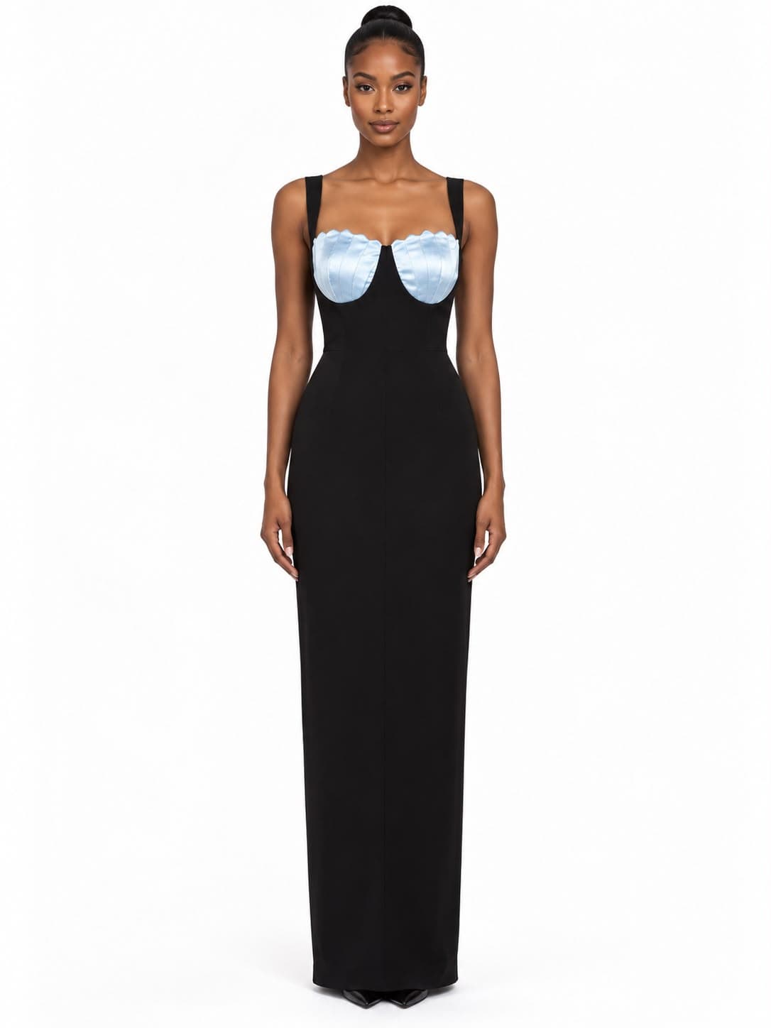 Coquille Bleu Gown