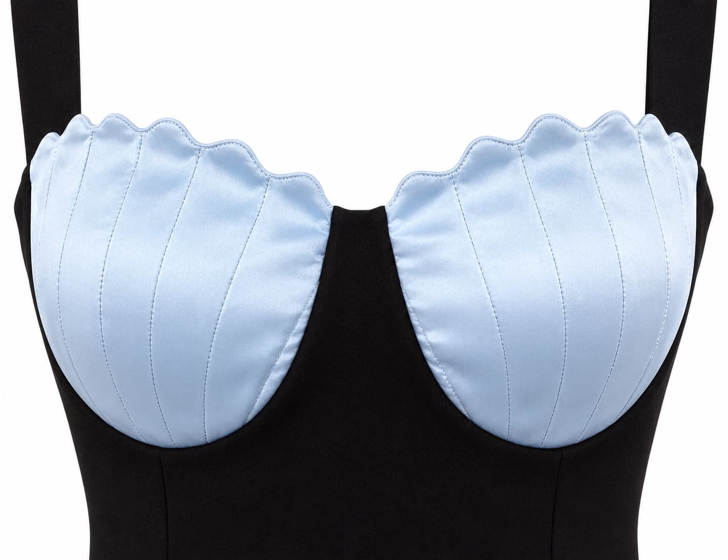 Coquille Bleu Gown