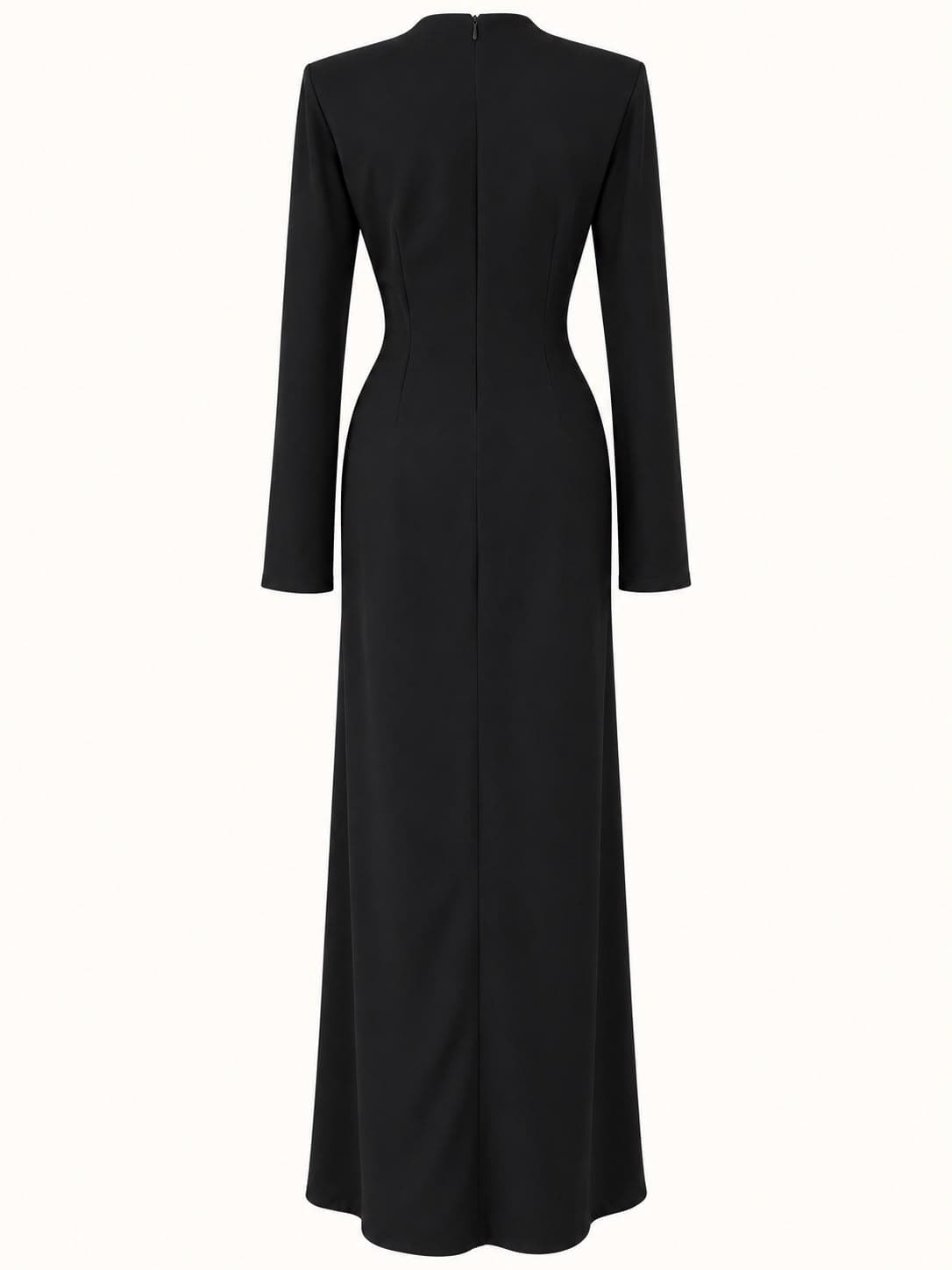Decollete Noir Gown