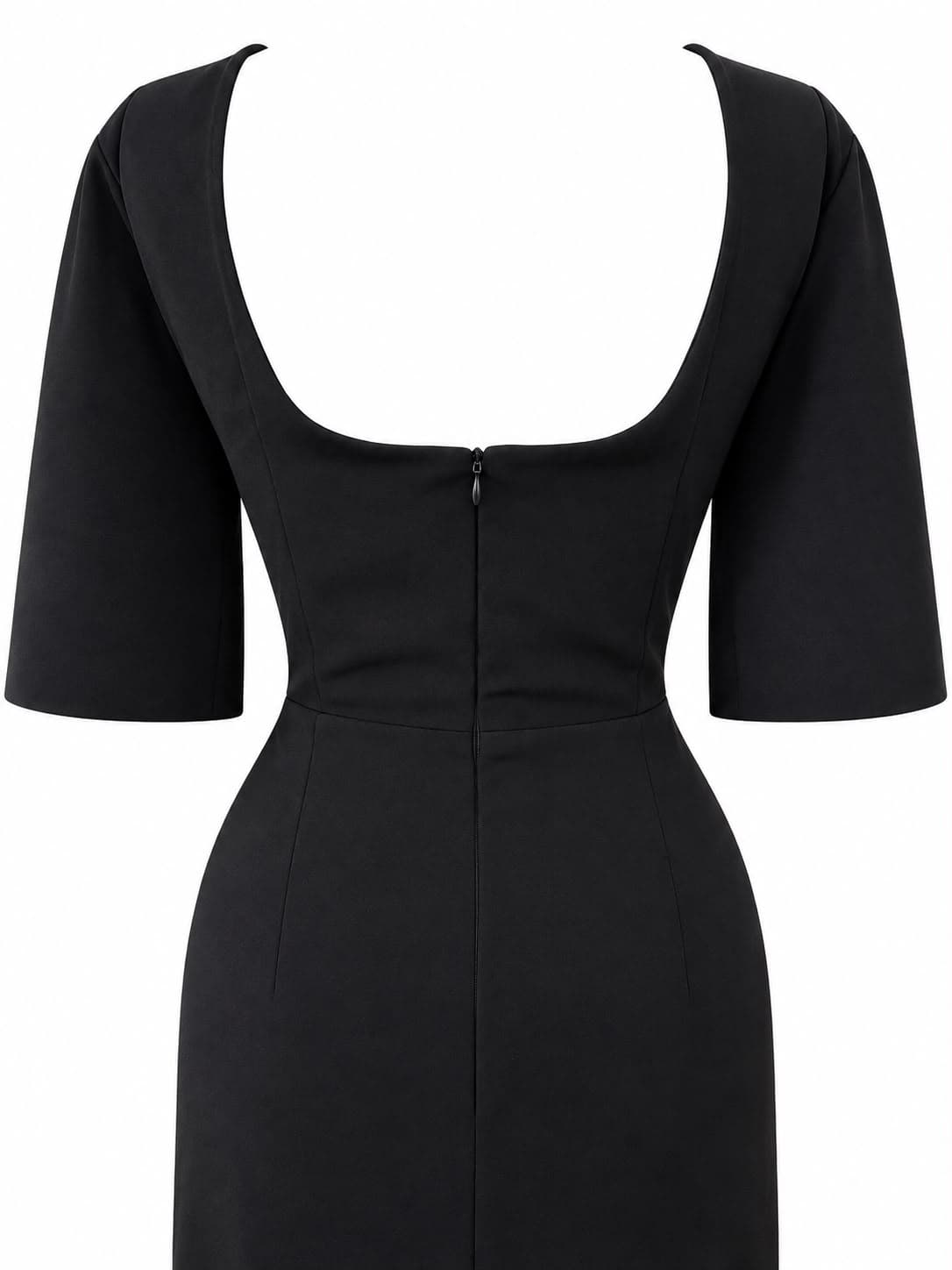 Bateau Noir Gown