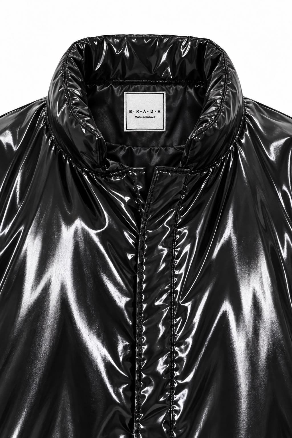 Noir Vinyl Puffer Set
