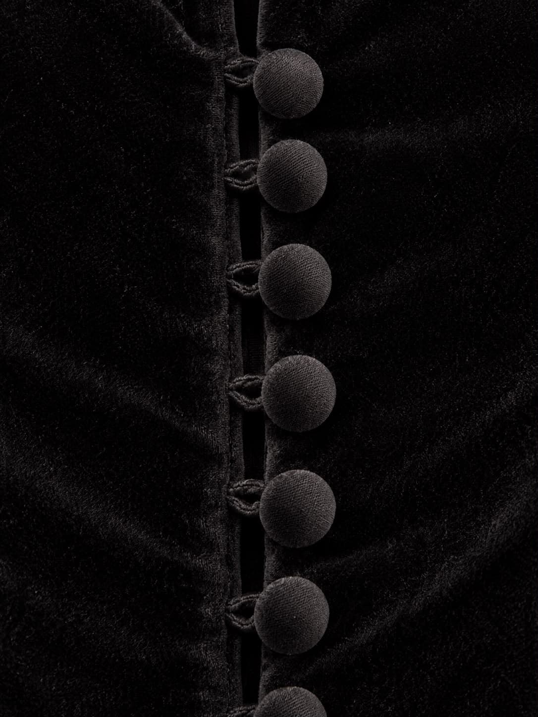 Velours Peplum Jacket