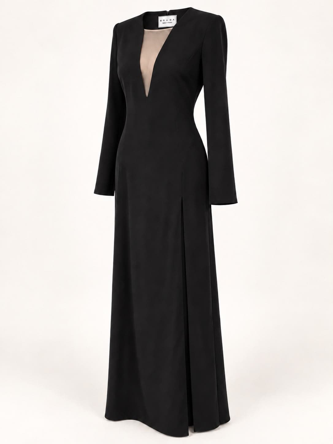 Decollete Noir Gown
