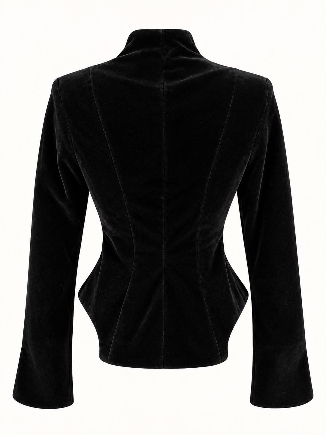 Velours Peplum Jacket